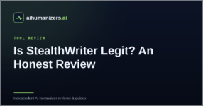Is StealthWriter Legit? An Honest Review