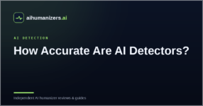 How Accurate Are AI Detectors? What the Evidence Actually Shows
