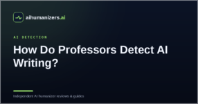How Do Professors Detect AI Writing?
