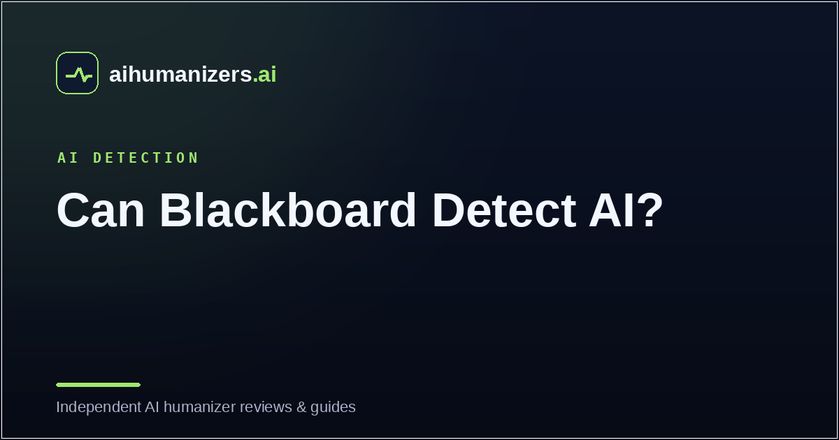 Can Blackboard Detect AI? What Students and Educators Need to Know