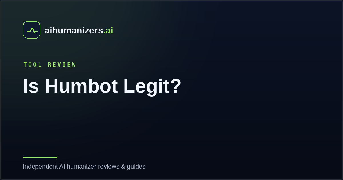 Is Humbot Legit? An Honest Review