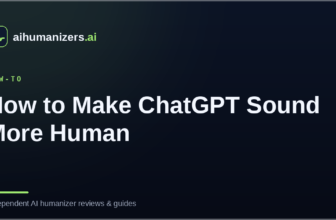 How to Make ChatGPT Sound More Human
