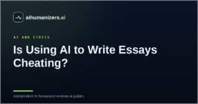 Is Using AI to Write Essays Cheating?