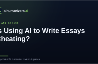 Is Using AI to Write Essays Cheating?